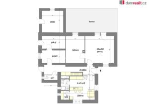 Prodej rodinného domu, Dřísy, Na Obořišti, 133 m2