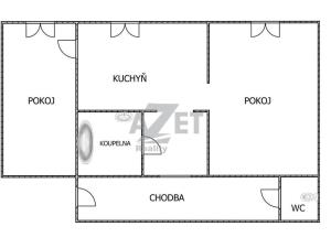 Prodej bytu 2+1, Ostrava - Hrabůvka, Edisonova, 45 m2