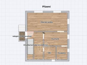Prodej chaty, Nečtiny - Plachtín, 90 m2