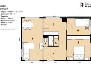 Prodej bytu 3+1, Mirotice - Strážovice, 75 m2