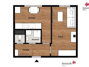 Pronájem bytu 1+1, Plzeň, Blatenská, 33 m2