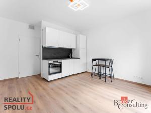 Pronájem bytu 1+kk, Tuchoměřice, V Kněžívce, 22 m2