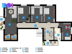 Pronájem bytu 5+1, Bohumín, Masarykova, 140 m2