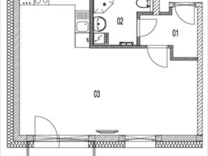 Pronájem bytu 1+kk, Brno - Židenice, Vančurova, 42 m2