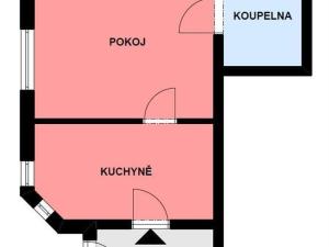 Pronájem bytu 2+kk, Brno - Žabovřesky, Doležalova, 40 m2