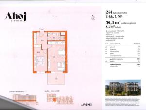 Pronájem bytu 2+kk, Praha - Modřany, Československého exilu, 59 m2