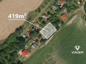 Prodej zahrady, Liběchov, 419 m2