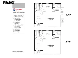 Prodej rodinného domu, Dolní Rychnov, Kollárova, 112 m2