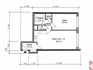 Prodej bytu 2+kk, Praha - Hostivař, Budapešťská, 58 m2