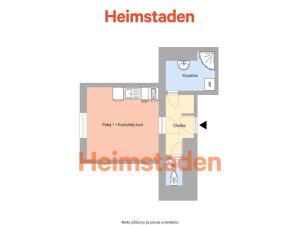 Pronájem bytu 1+kk, Havířov - Město, Vardasova, 23 m2