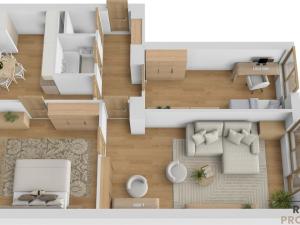 Prodej bytu 3+1, Ostrava, Aleše Hrdličky, 68 m2