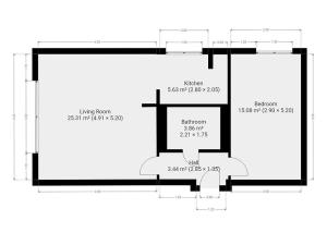 Pronájem bytu 2+1, Praha - Smíchov, Pod Skalkou, 55 m2