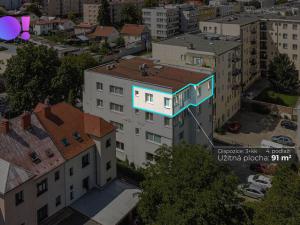 Prodej bytu 3+kk, Zlín, třída Tomáše Bati, 91 m2