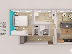 Prodej bytu 2+1, Poděbrady, Mánesova, 49 m2