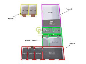 Pronájem skladu, Záryby, 16 m2