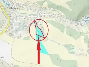 Prodej podílu pozemku pro bydlení, Těchonín, 290 m2