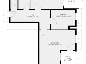 Pronájem bytu 3+kk, Praha - Hloubětín, Waltariho, 75 m2