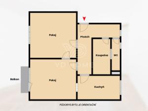 Prodej bytu 2+1, Brno, Fanderlíkova, 74 m2