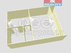 Pronájem bytu 1+kk, Ostrava - Moravská Ostrava, Gen. Píky, 28 m2