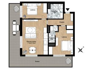 Prodej bytu 3+kk, Praha - Vysočany, Spojovací, 79 m2