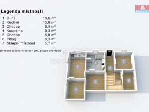 Prodej rodinného domu, Těchlovice, 175 m2