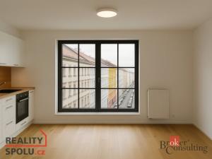 Pronájem bytu 1+kk, Brno - Zábrdovice, Bratislavská, 29 m2