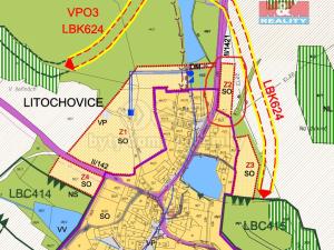 Prodej pozemku pro bydlení, Litochovice, 1109 m2