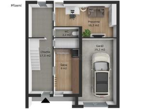 Prodej rodinného domu, Hostěradice, 148 m2