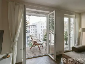 Pronájem bytu 3+kk, Praha - Vinohrady, Záhřebská, 68 m2