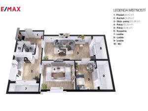 Prodej bytu 3+1, Olomouc - Povel, Janského, 64 m2