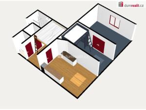 Pronájem bytu 3+kk, Praha - Smíchov, Bieblova, 65 m2