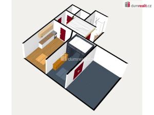 Pronájem bytu 3+kk, Praha - Smíchov, Bieblova, 65 m2