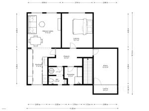 Pronájem bytu 3+kk, Praha - Letňany, Kladrubská, 73 m2