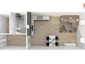Prodej bytu 1+kk, Plzeň - Severní Předměstí, alej Svobody, 45 m2