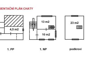 Prodej chaty, Pyšely, 52 m2