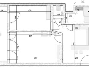 Pronájem bytu 2+kk, Praha - Řepy, Makovského, 56 m2