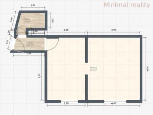 Prodej bytu 2+kk, Brno, Petrůvky, 42 m2