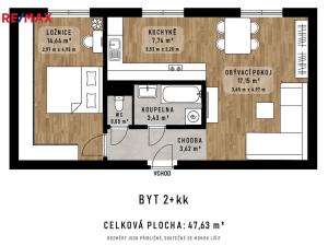 Prodej bytu 2+kk, Opava - Město, Kolářská, 48 m2