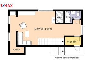 Prodej chaty, Budišov nad Budišovkou - Guntramovice, 75 m2