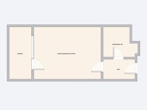 Pronájem bytu 1+kk, Praha - Modřany, Mezi vodami, 33 m2