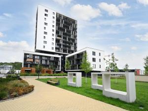 Pronájem bytu 1+kk, Praha - Modřany, Mezi vodami, 33 m2
