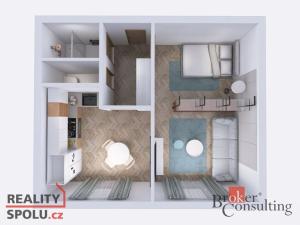 Prodej bytu 2+kk, Plzeň, Kreuzmannova, 52 m2
