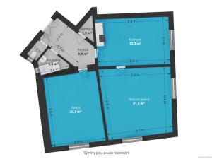Prodej bytu 2+1, Praha - Žižkov, Pospíšilova, 95 m2