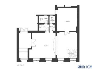 Pronájem kanceláře, Teplice, Českobratrská, 88 m2