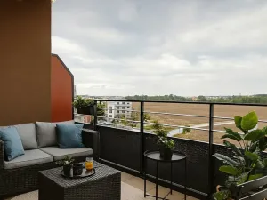 Pronájem bytu 1+kk, Praha - Letňany, Miroslava Hajna, 44 m2