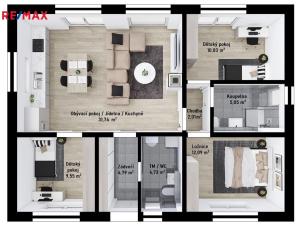 Prodej domu na klíč, Valtrovice, 91 m2