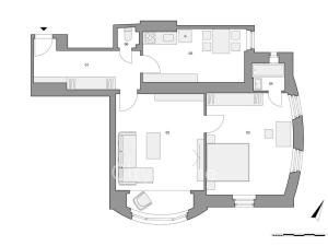 Prodej bytu 2+1, Praha - Smíchov, Na Václavce, 74 m2