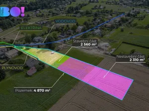 Prodej pozemku pro bydlení, Třinec - Konská, 2560 m2