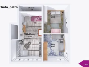 Prodej chaty, Mladecko, 82 m2