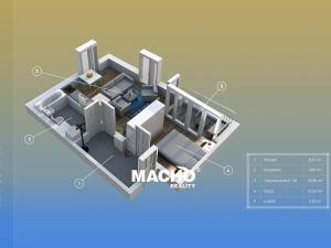 Pronájem bytu 2+kk, Praha - Žižkov, Olgy Havlové, 54 m2